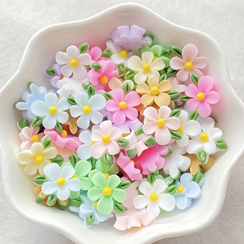 20pcs Resin Mini Flower and Le - Resin Art Use ulasan dan harga