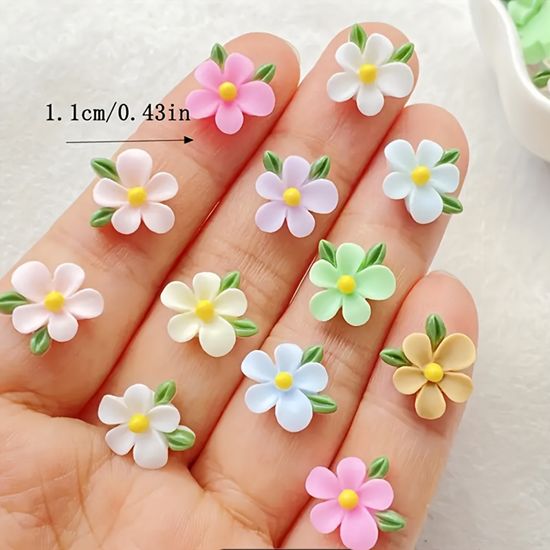 20pcs Resin Mini Flower and Le - Resin Art Use ulasan dan harga