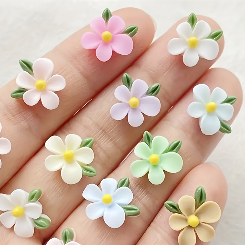 20pcs Resin Mini Flower and Le - Resin Art Use ulasan dan harga