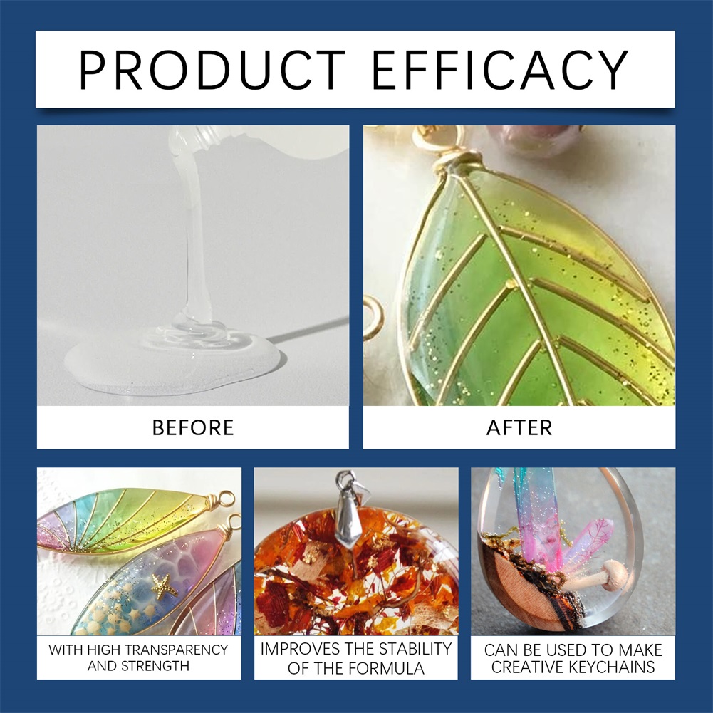 DIY Crystals Clear Epoxys Resi - Resin Art Ratio ulasan dan harga