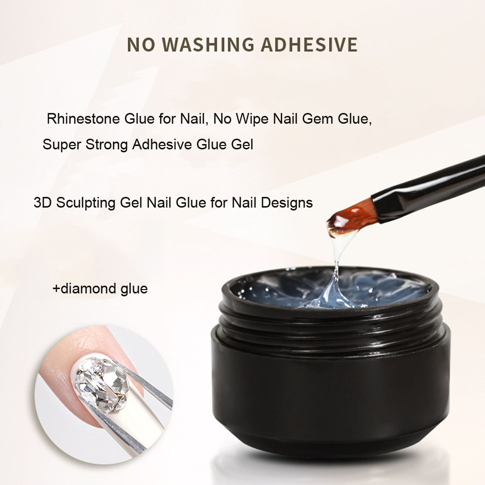 19g/5g/Bottle Strong Nail Glue - Resin Art Use ulasan dan harga