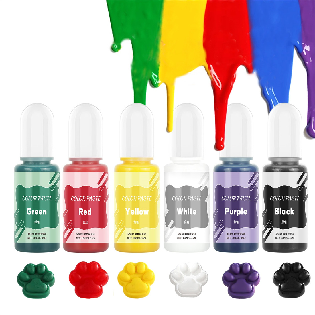 10ml Solid Color Paste High Co - Resin Dye Opaque ulasan dan harga