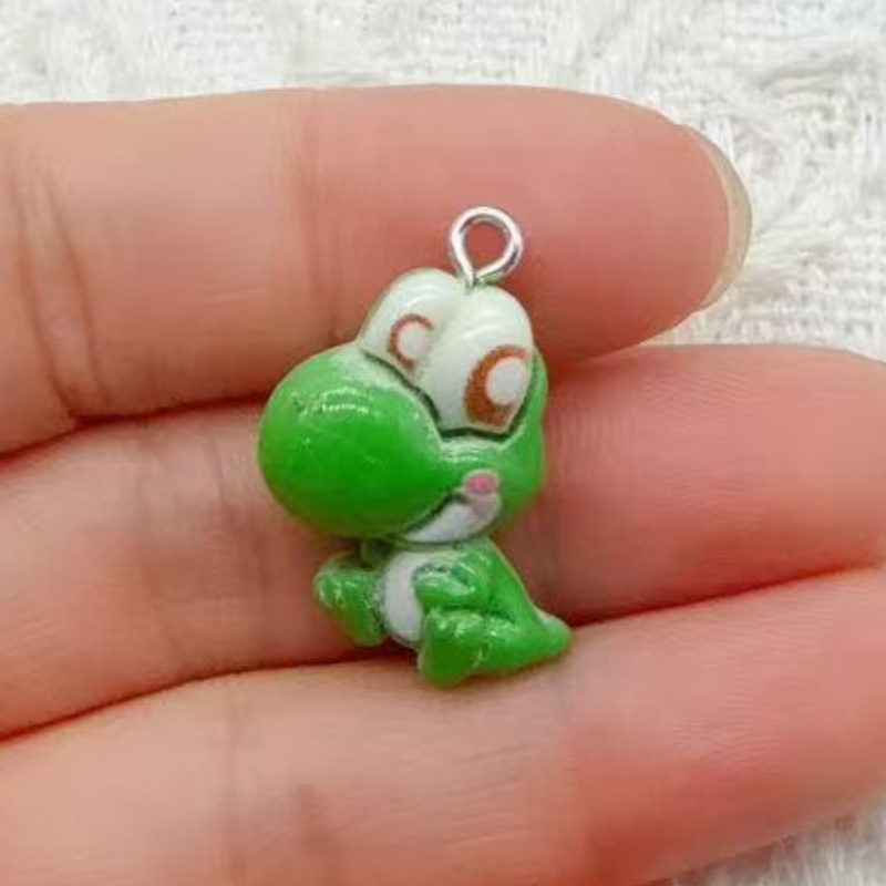 10pcs resin cartoon pendant, D - Resin Art Notes ulasan dan harga