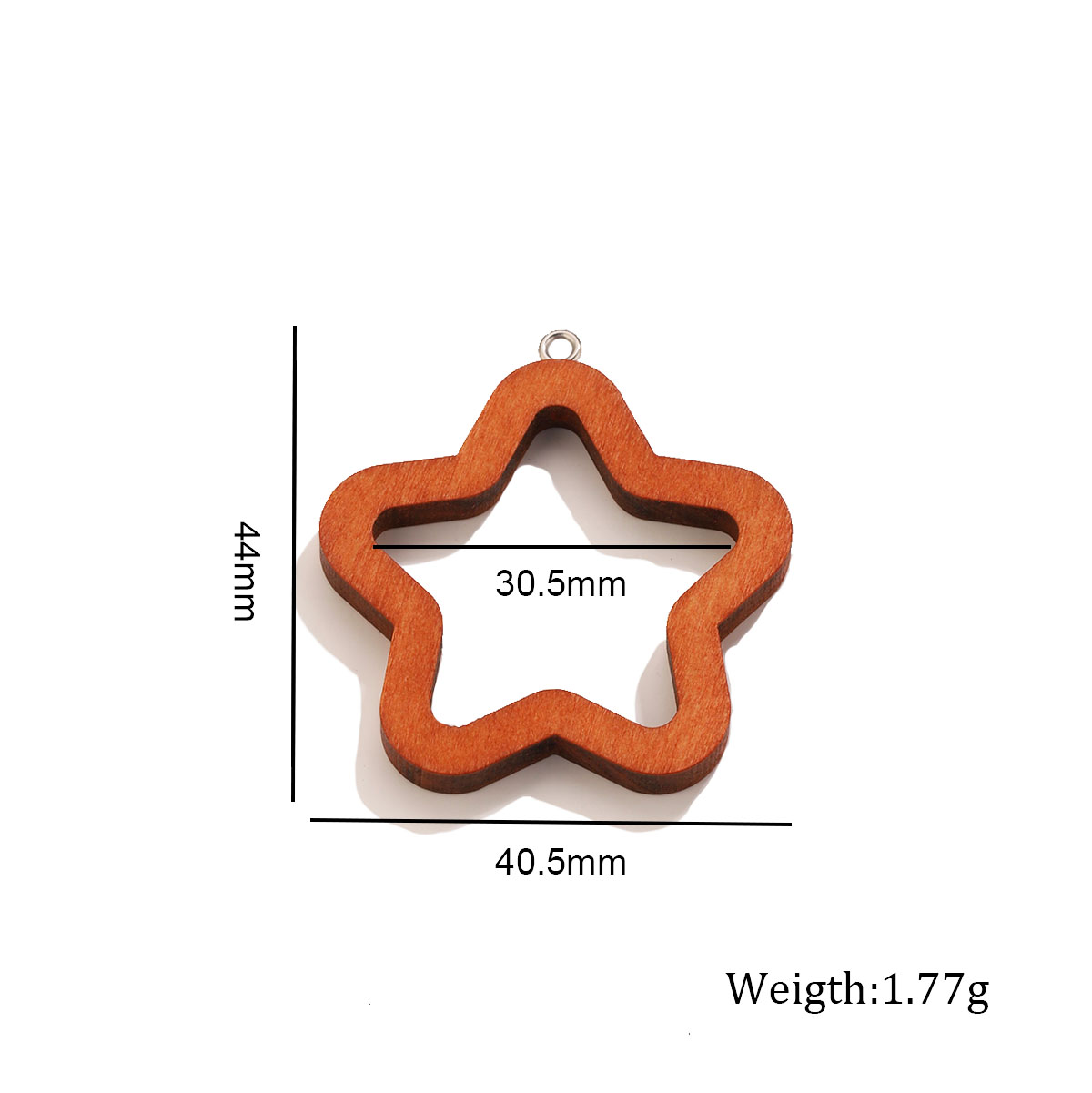 10PCS Triangle Rectangle Wood  - Resin Art Notes ulasan dan harga