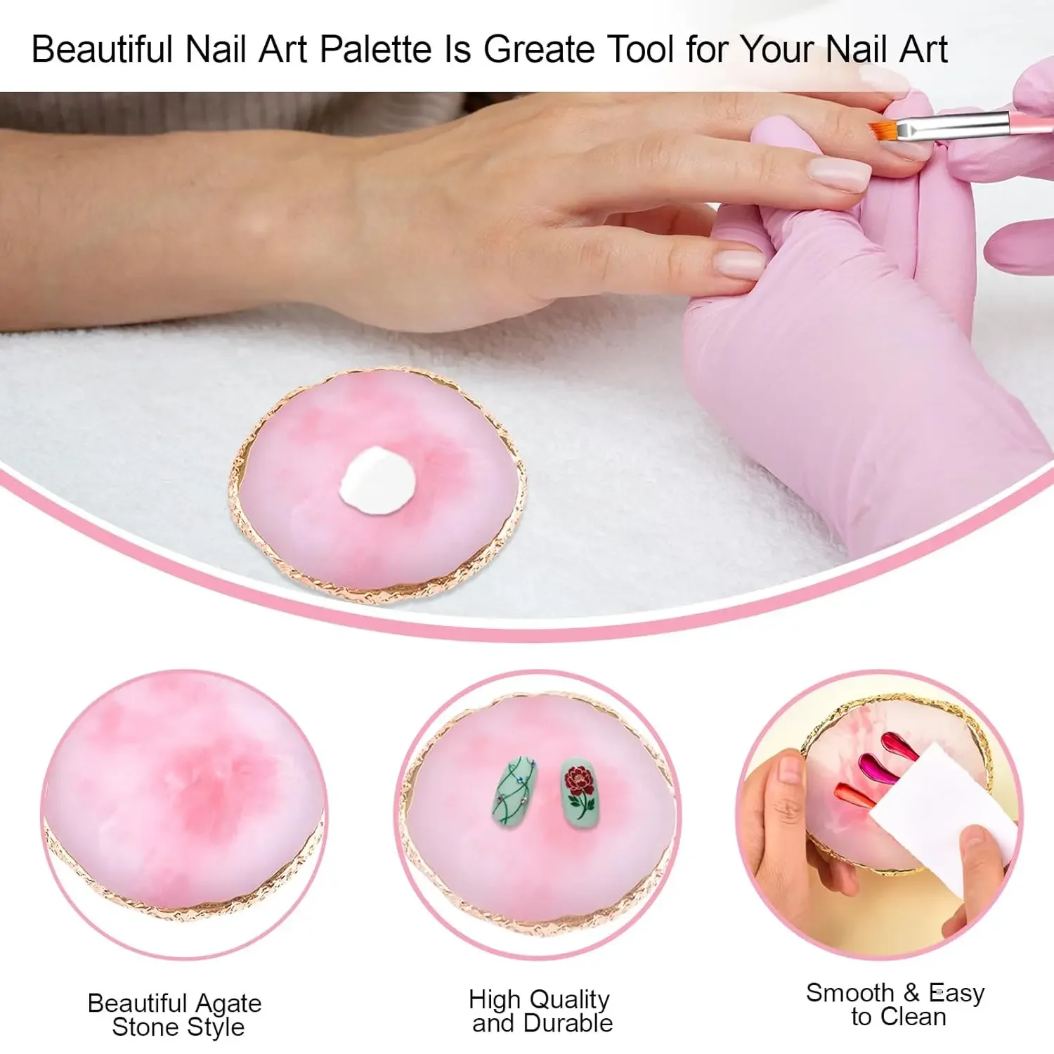 🎨Beginner Nail Art DIY Kit wit - Resin Art Use ulasan dan harga