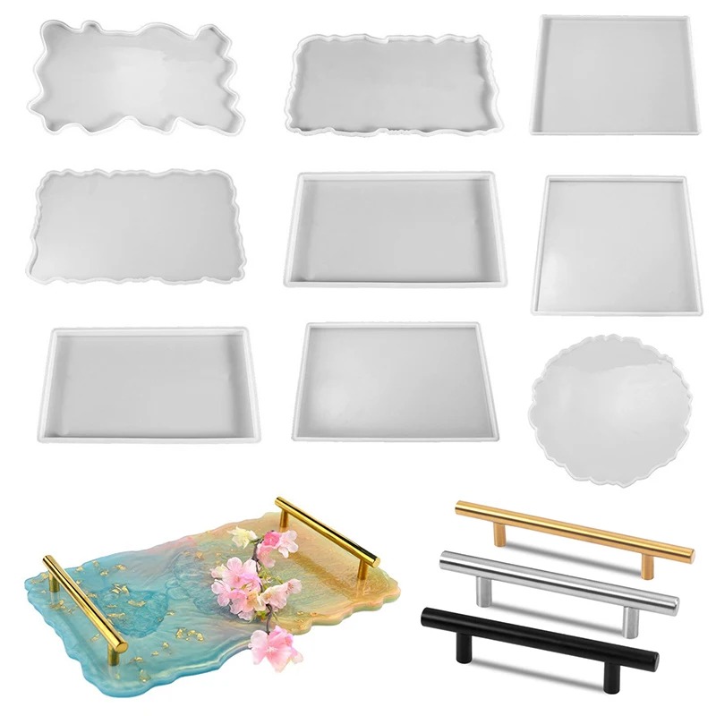 Tray Epoxy Resin Silicone Mold - Resin Art Products ulasan dan harga