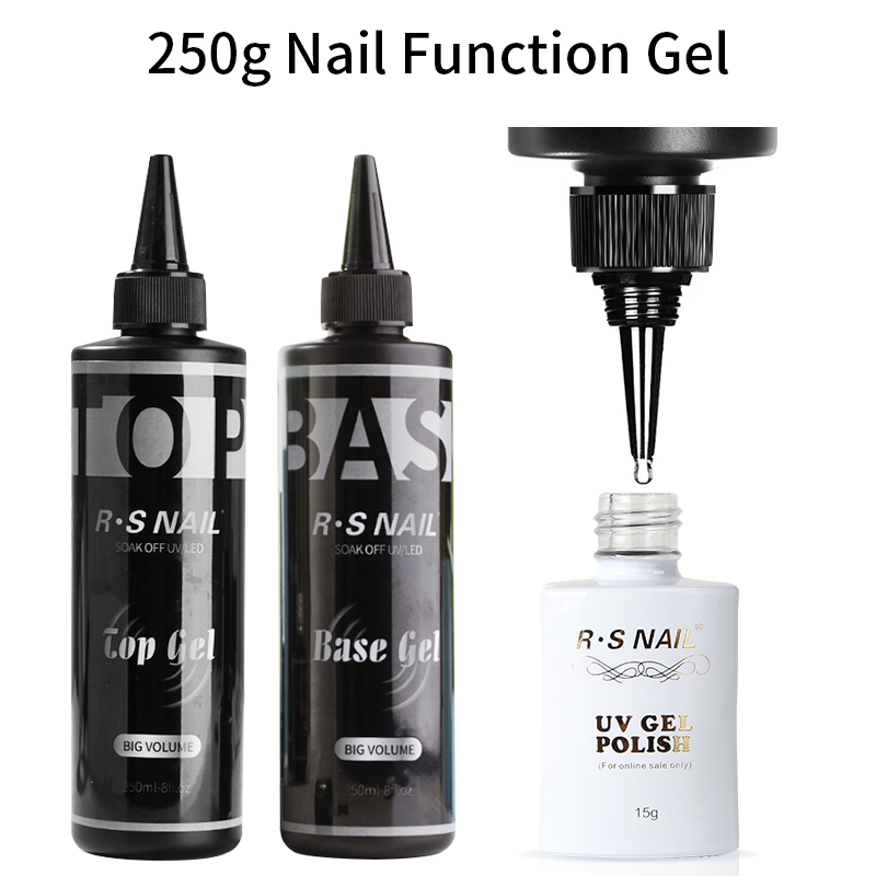 RS NAIL 250ML Super Top Coat B - Resin Art Use ulasan dan harga