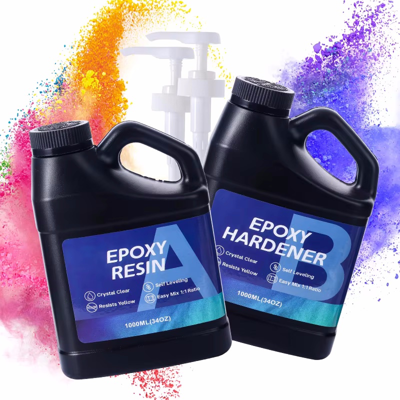2000ML Epoxy Resin Kit 1:1 Rat - Resin Art Ratio ulasan dan harga