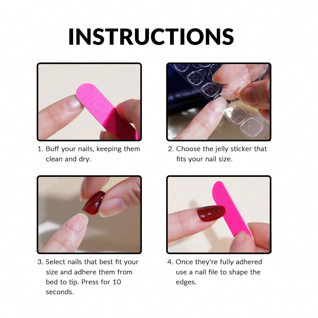 10pcs Pure Hand Pressed Short  - Resin Art Use ulasan dan harga