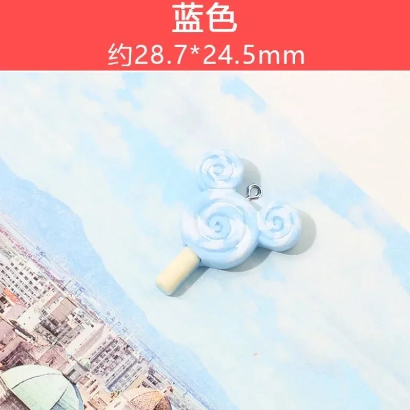 10Pcs Kawaii Mouse Lollipop Re - Resin Art Handmade ulasan dan harga