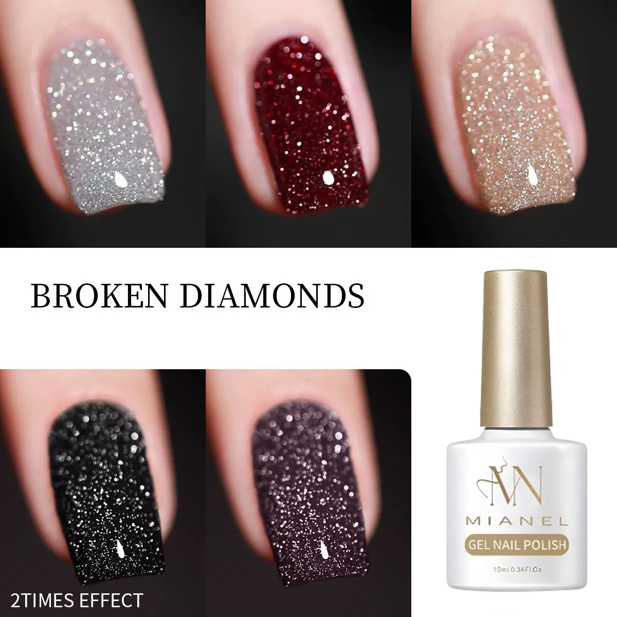 MIANEL 2026 Autumn Gel Nail Po - Resin Art Use ulasan dan harga