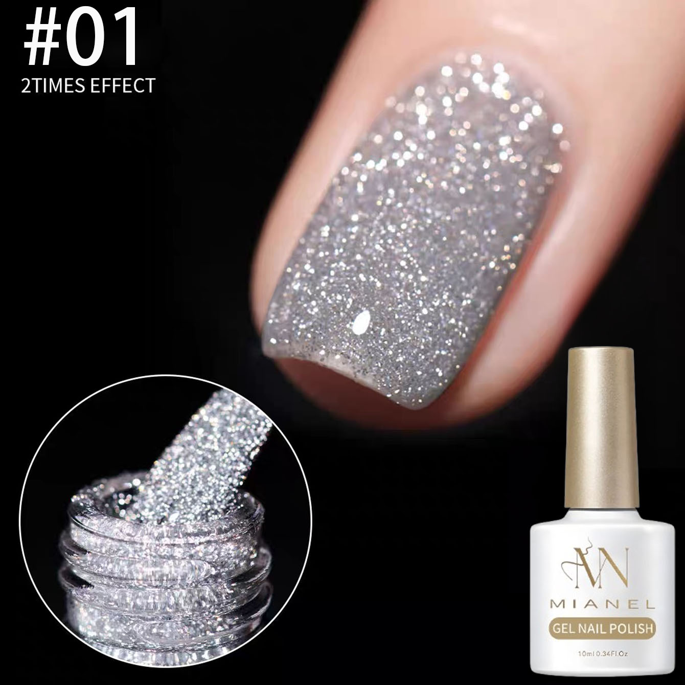 MIANEL 2026 Autumn Gel Nail Po - Resin Art Use ulasan dan harga